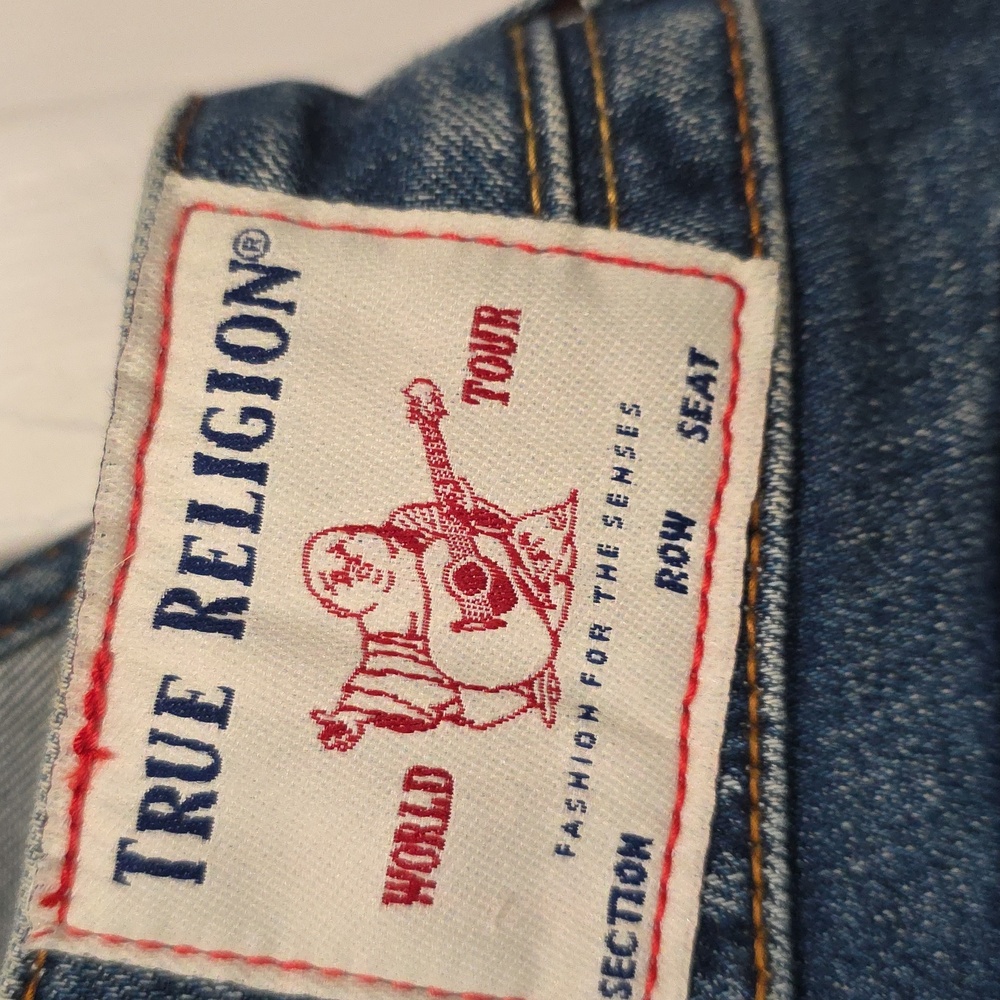 True Religion Dark Blue Denim Overalls - Picture 12 of 13